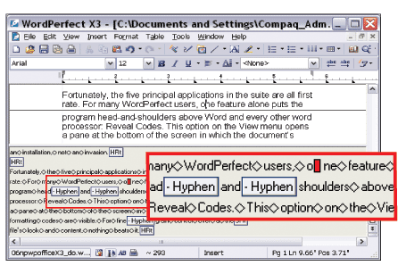 Wordperfect Reveal Codes